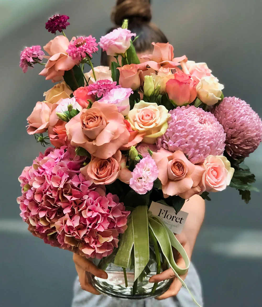 Floral Elegance Vase Arrangement